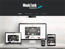 Tablet Screenshot of mackteck.com